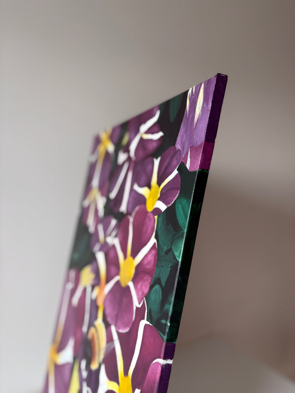 “Among the Petals” | Original Painting