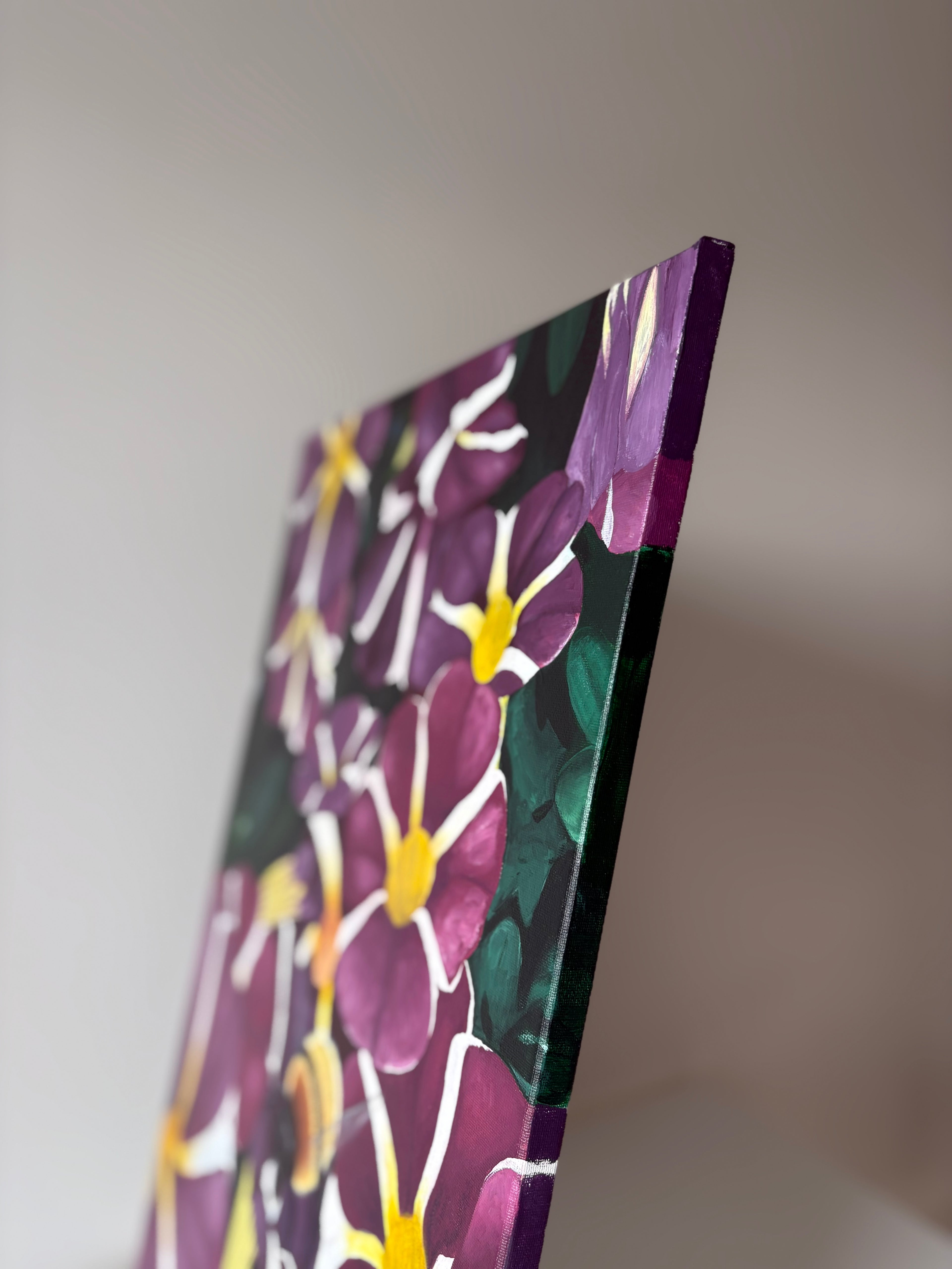 “Among the Petals” | Original Painting